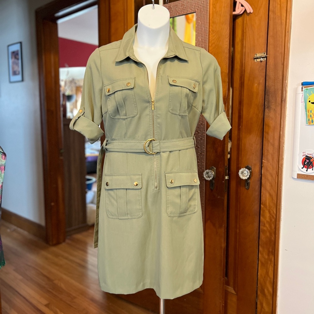 Sharagano Shirt Dress - Size 12